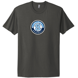 Next Level Sylmar Baseball "Circle" Logo Cotton T-Shirt - 3600