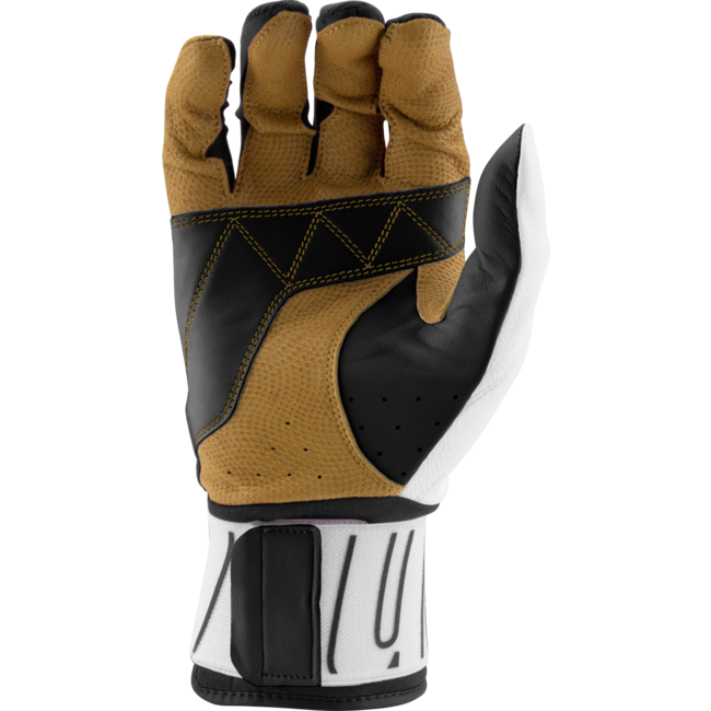 Marucci Adult Blacksmith Full Wrap Batting Gloves - MBG2BKSMFW