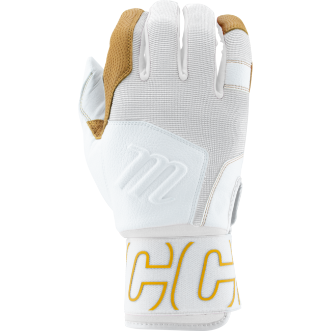 Marucci Adult Blacksmith Full Wrap Batting Gloves - MBG2BKSMFW