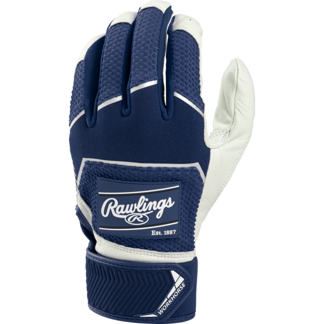 Rawlings Youth Workhorse Pro Baseball Batting Gloves - WH22BY