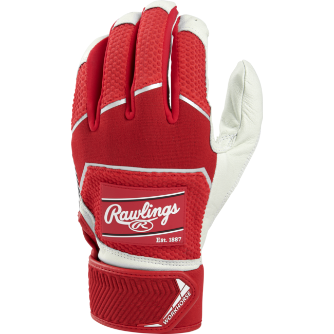 Rawlings Youth Workhorse Pro Baseball Batting Gloves - WH22BY