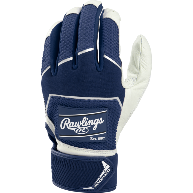 Rawlings Adult Workhorse Pro Baseball Batting Gloves - WH22BG
