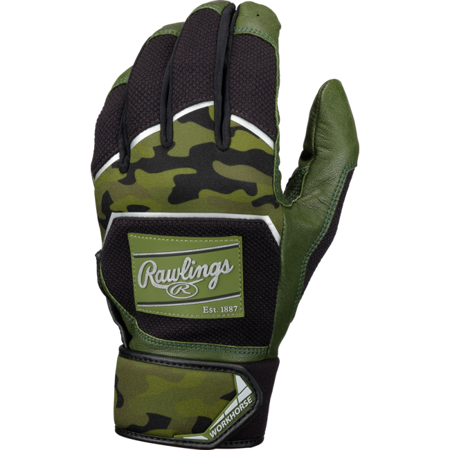 Rawlings Adult Workhorse Pro Baseball Batting Gloves - WH22BG