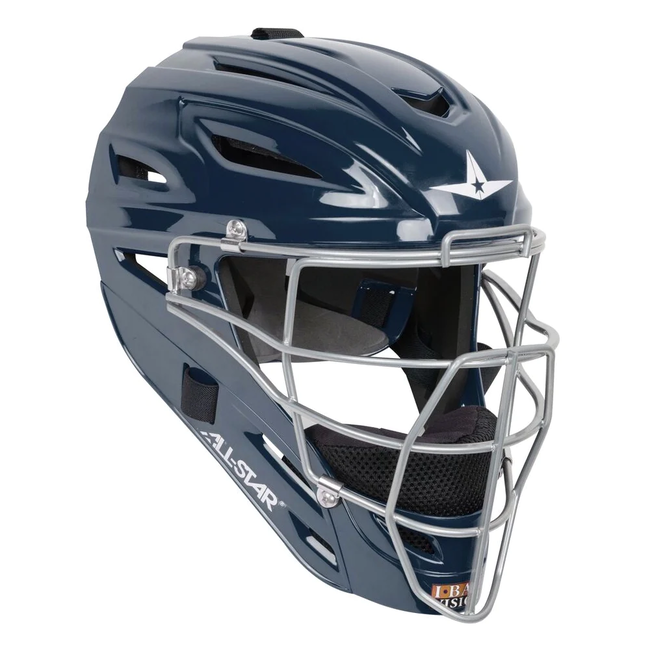 All-Star Adult Solid Gloss Catching Helmet - MVP2400