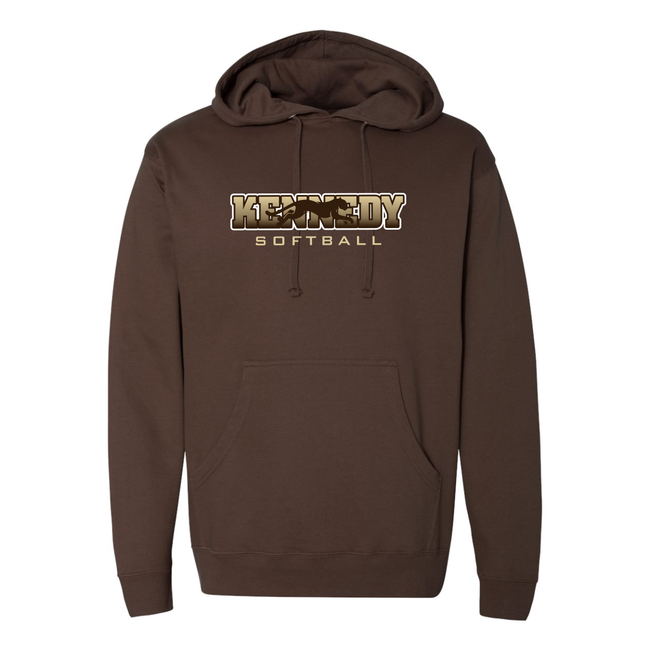 Kennedy Softball Independent Midweight Hoodie - Adult