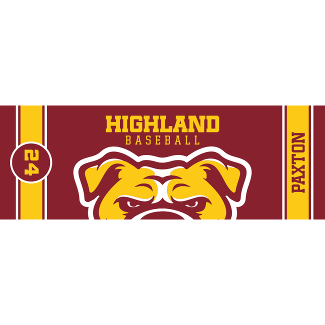 Highland Baseball Custom Cooling Towel