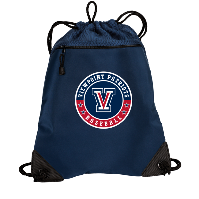 Viewpoint Baseball  - Cinch Pack with Mesh Trim