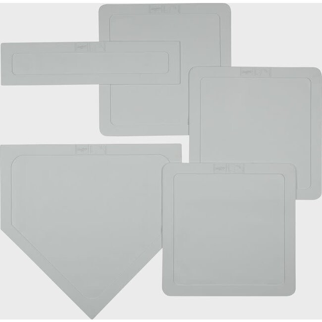 Rawlings 5-Piece Rubber Throw Down Complete Base Set