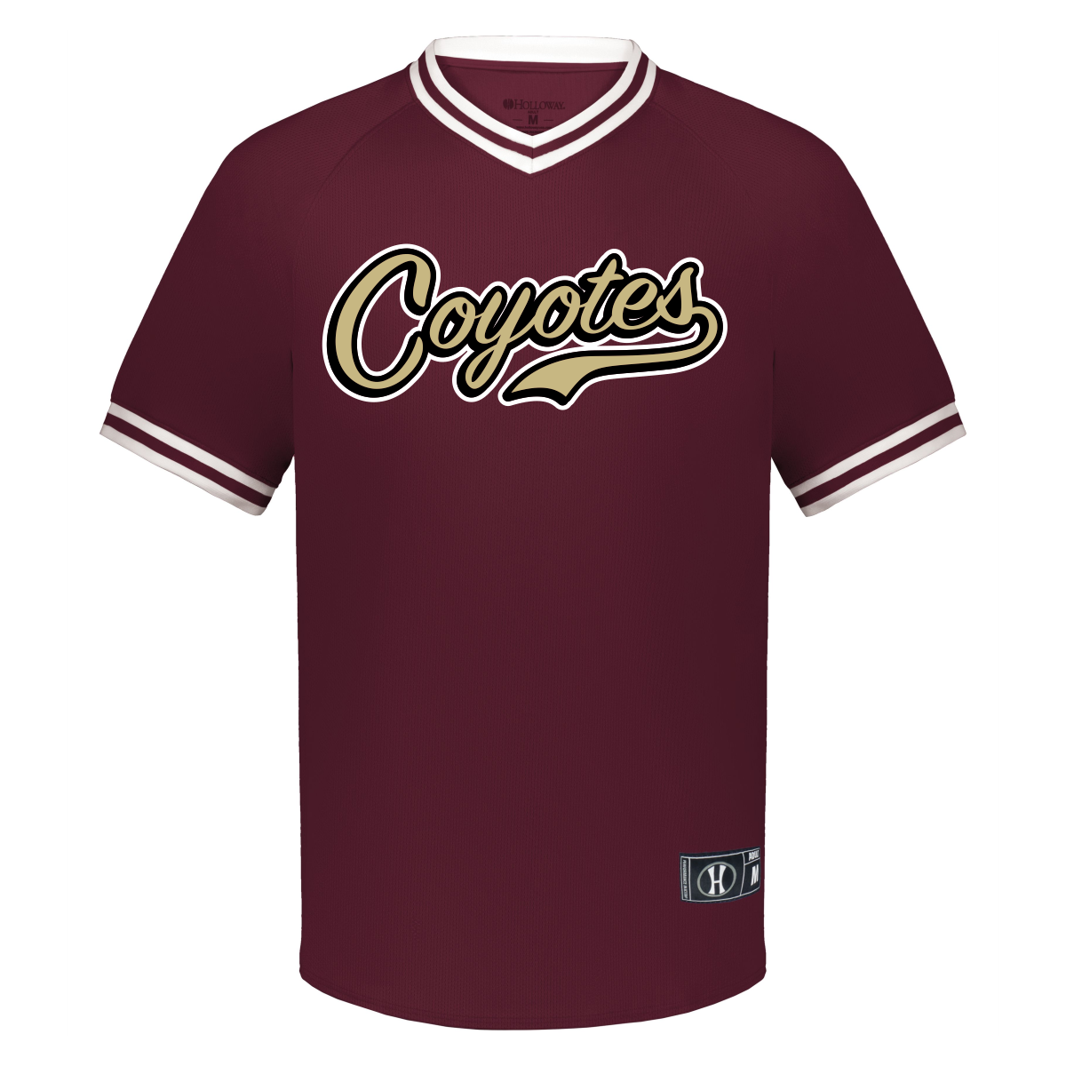 AV Coyotes V-Neck Retro Jersey -MRN - Bagger Sports