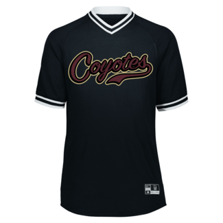 Badger AV Coyotes V-Neck Retro Jersey BL