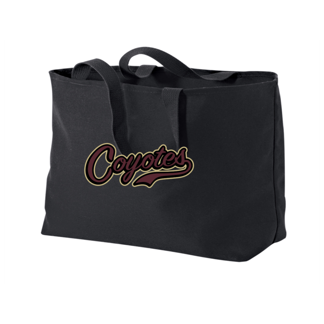 AV Coyotes Baseball Jumbo Tote Bag