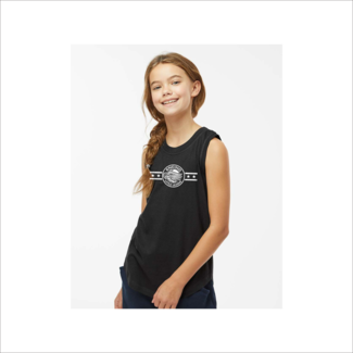 LAT Encino Little Leage  Girl's Relaxed Fine Jersey Tank