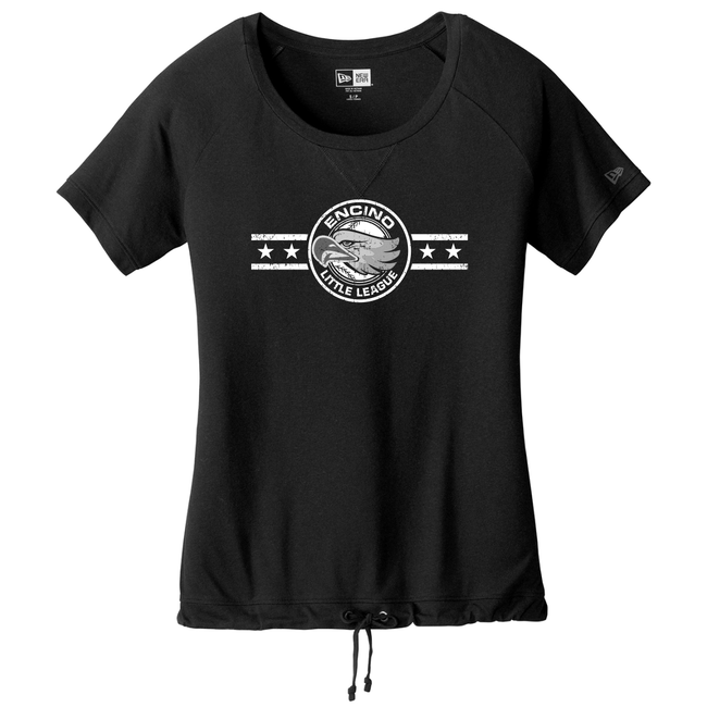 Encino Little League New Era Ladies Tri-Blend Performance Cinch Tee