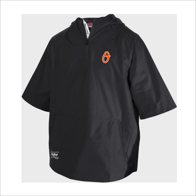 Playa Vista Orioles Rawlings Colorsync Short Sleeve BP Jacket