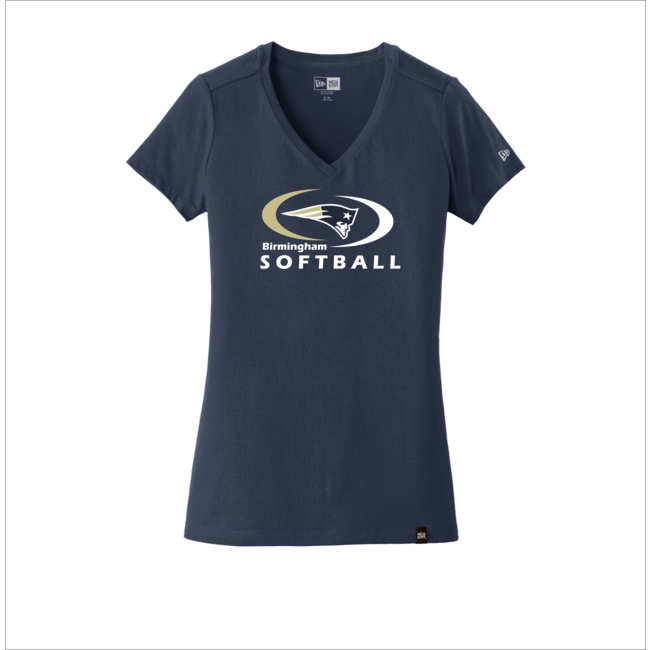 Birmingham Softball Ladies Heritage Blend V-Neck Tee