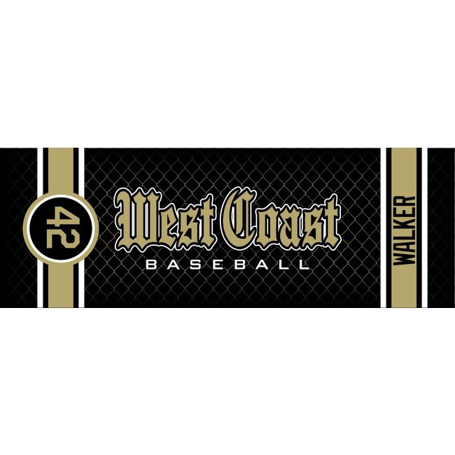 West Coast Baseball Custom Cooling Towel