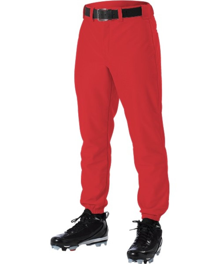 Alleson Elastic Bottom Youth Baseball Pants 605PY Bagger Sports