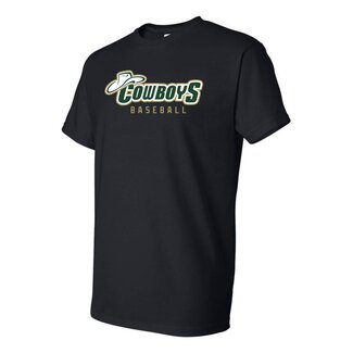 Gilden CHS Baseball  Gildan 8000 50/50  Black T-shirt