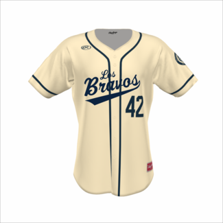 Rawlings Braves Rawlings Custom Los Bravos Jersey