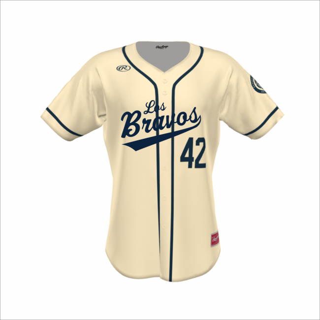 Custom braves jersey hotsell