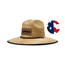 JAXX Baseball Laser Patch Waterman Straw Hat