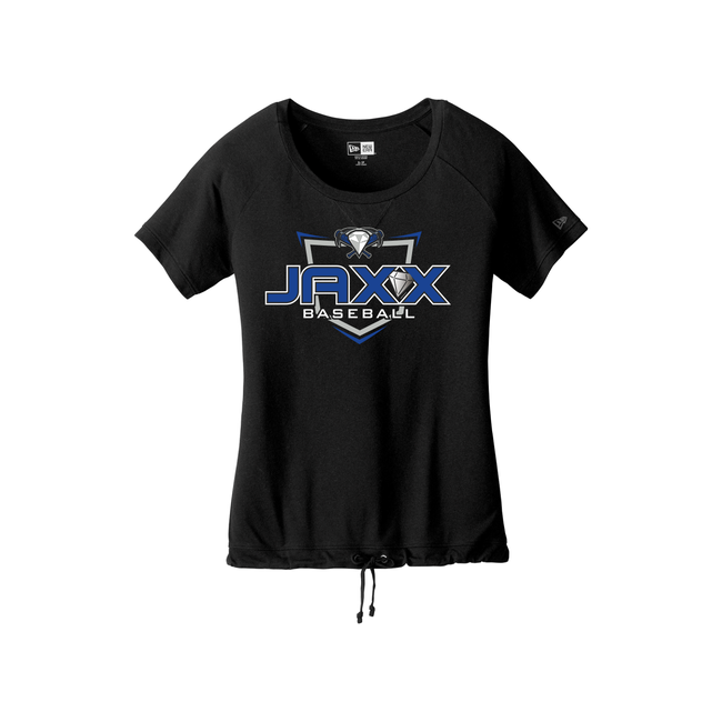JAXX Baseball New Era Ladies Tri-Blend Performance Cinch Tee
