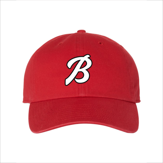 Burroughs Baseball 47 Brand Clean Up Cap with Embroidery