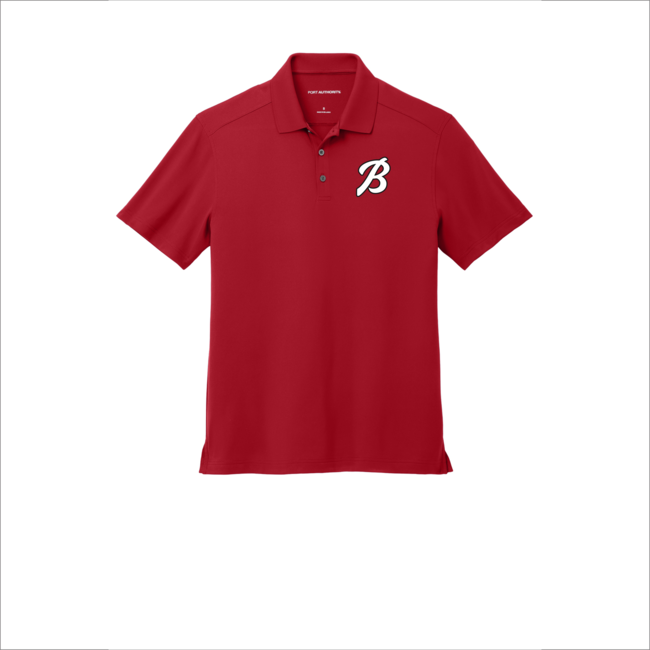 Burrough's Baseball Men's City Stretch Polo