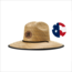 Burroughs Baseball Laser Patch Waterman Straw Hat