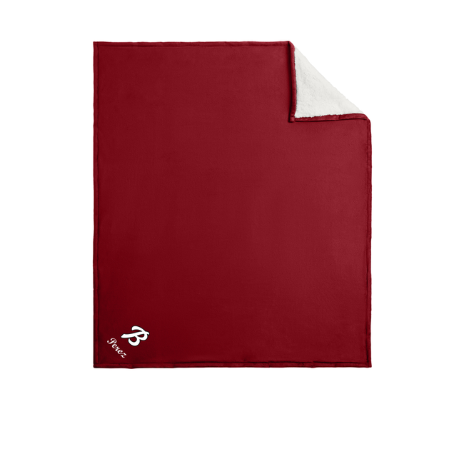 Burroughs Micro Mink Sherpa Blanket 50" x 60"