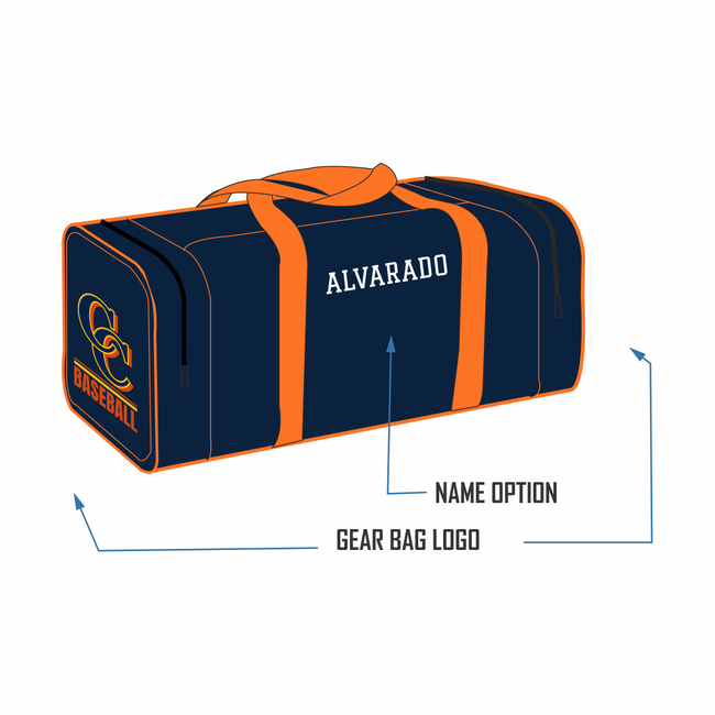 Chatsworth Baseball Custom Team Duffle