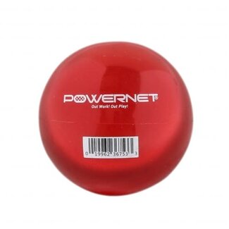 PowerNet PowerNet 3.2" Heavy Weighted Training Balls (6 Pack) (16 Oz - Red)