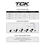 TCK Dugout Stripped Over the Knee Sock - DNKB1