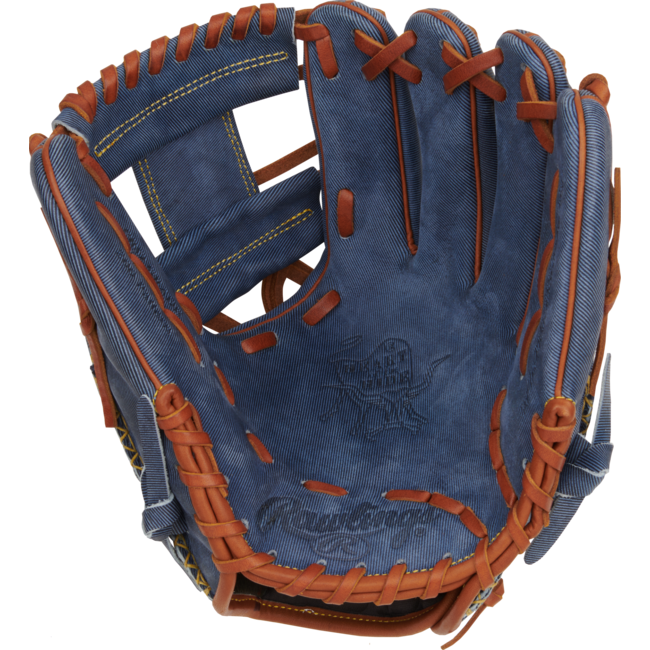 Rawlings Heart of the Hide Pro Label Denim 11.5" Infield Baseball Glove- PRO204-2D
