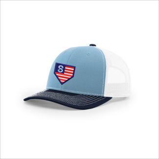 Richardson Cap Sylmar Baseball Richardson 112 Cap - Columbia/Navy/White