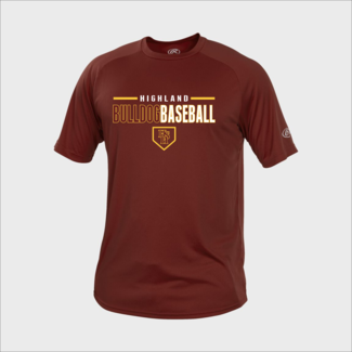 Rawlings Highland Baseball Rawlings Tech Short Sleeve
