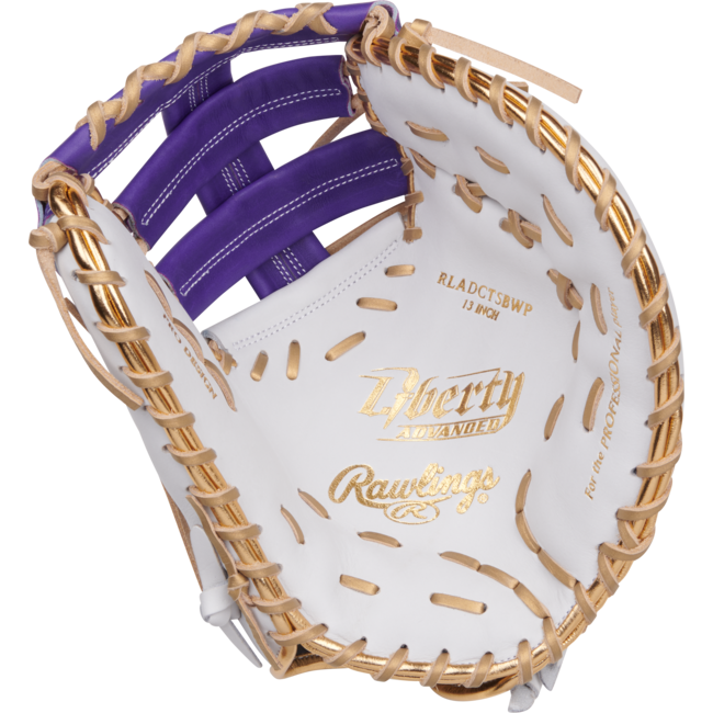 Rawlings Liberty Advanced ColorSync 4.0 13" First Base Fastpitch Mitt- RLADCTSBWPUG