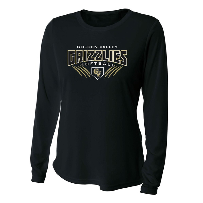 GV Softball Women's Long Sleeve Performance Shirt