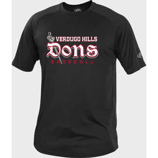 Rawlings Verdugo Baseball Rawlings Tech Short Sleeve Shirt