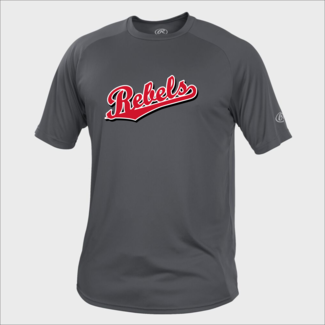 Rawlings Rebels Baseball Rawlings Tech Short Sleeve