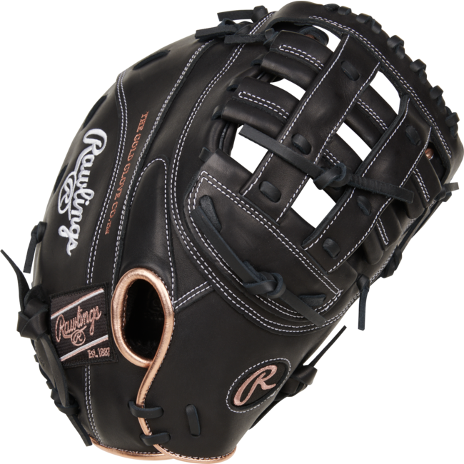 Rawlings R9 12.5" Fastpitch First Base Mitt - R9SBFBM-17B