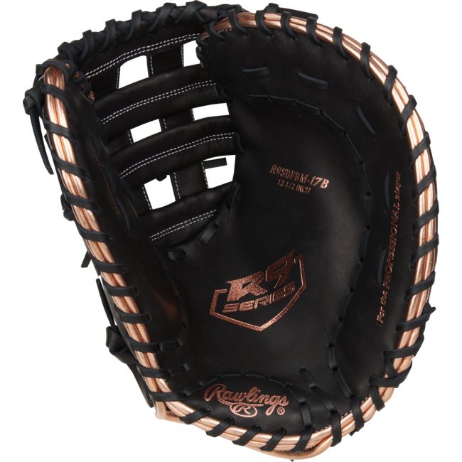 Rawlings R9 12.5" Fastpitch First Base Mitt - R9SBFBM-17B