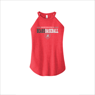 Burroughs Baseball Women's Perfect Tri Rocker Tank