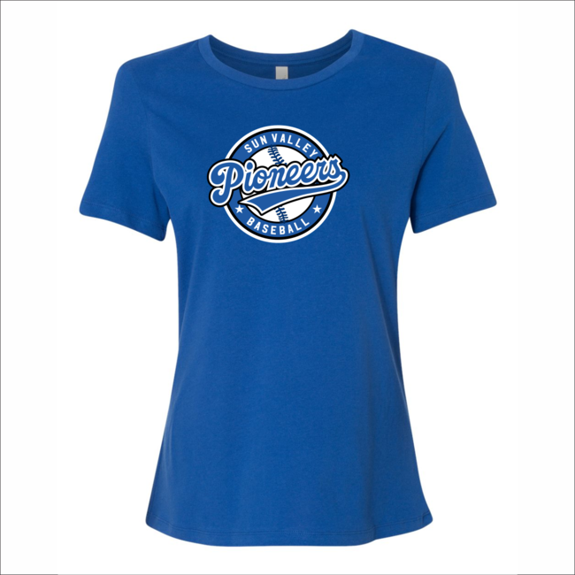 SVM Baseball Ladies Relaxed Crew Tee