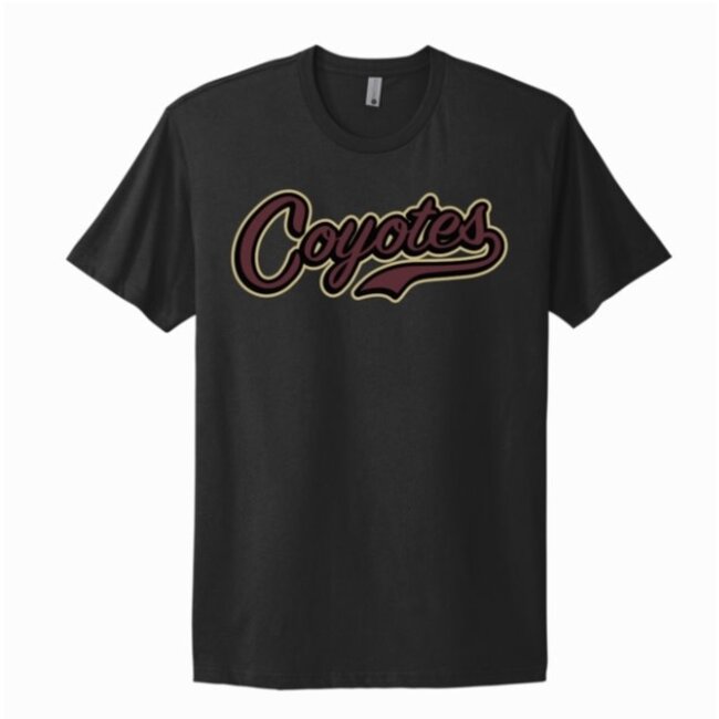 AV Coyotes Softball Cotton Short Sleeve Crew Tee - 3600