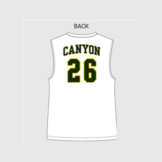 Canyon Boys VB Varsity Jersey