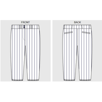 Alleson Alleson Custom Pinstripe Softball Pant