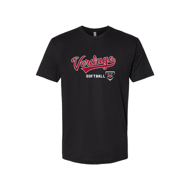 Verdugo Softball Cotton Short Sleeve Crew - 3600