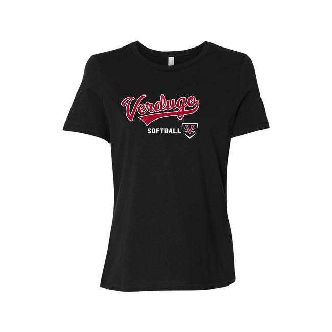 Verdugo Softball Womens Cotton Crew