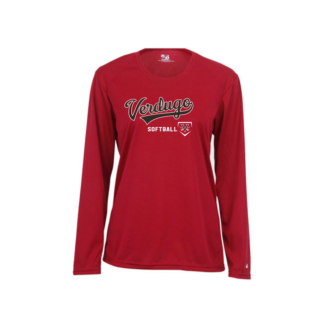 Verdugo Softball Women's Long Sleeve Performance Shirt
